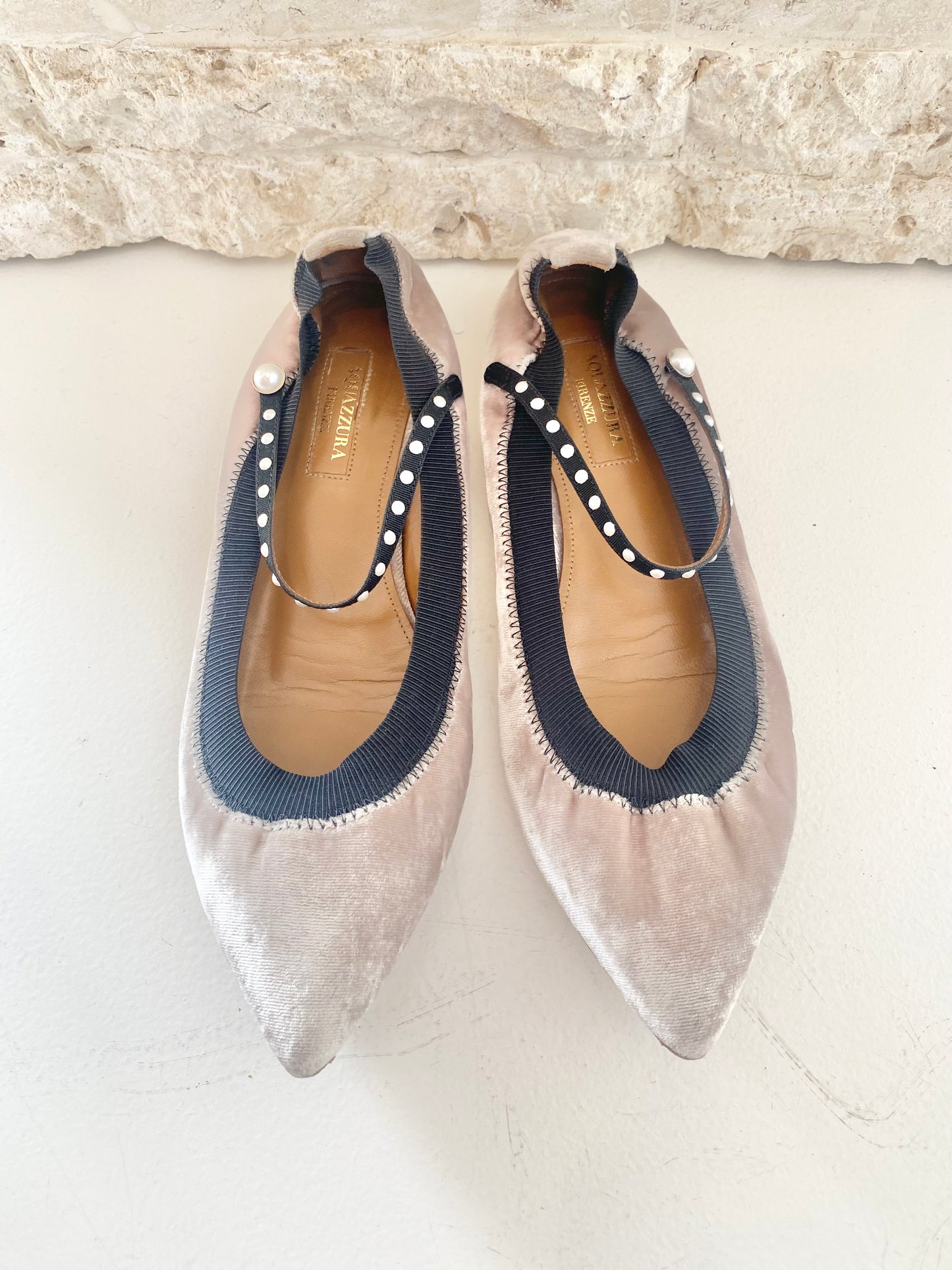 Aquazzura Nolita Ballet Flats - Size 37