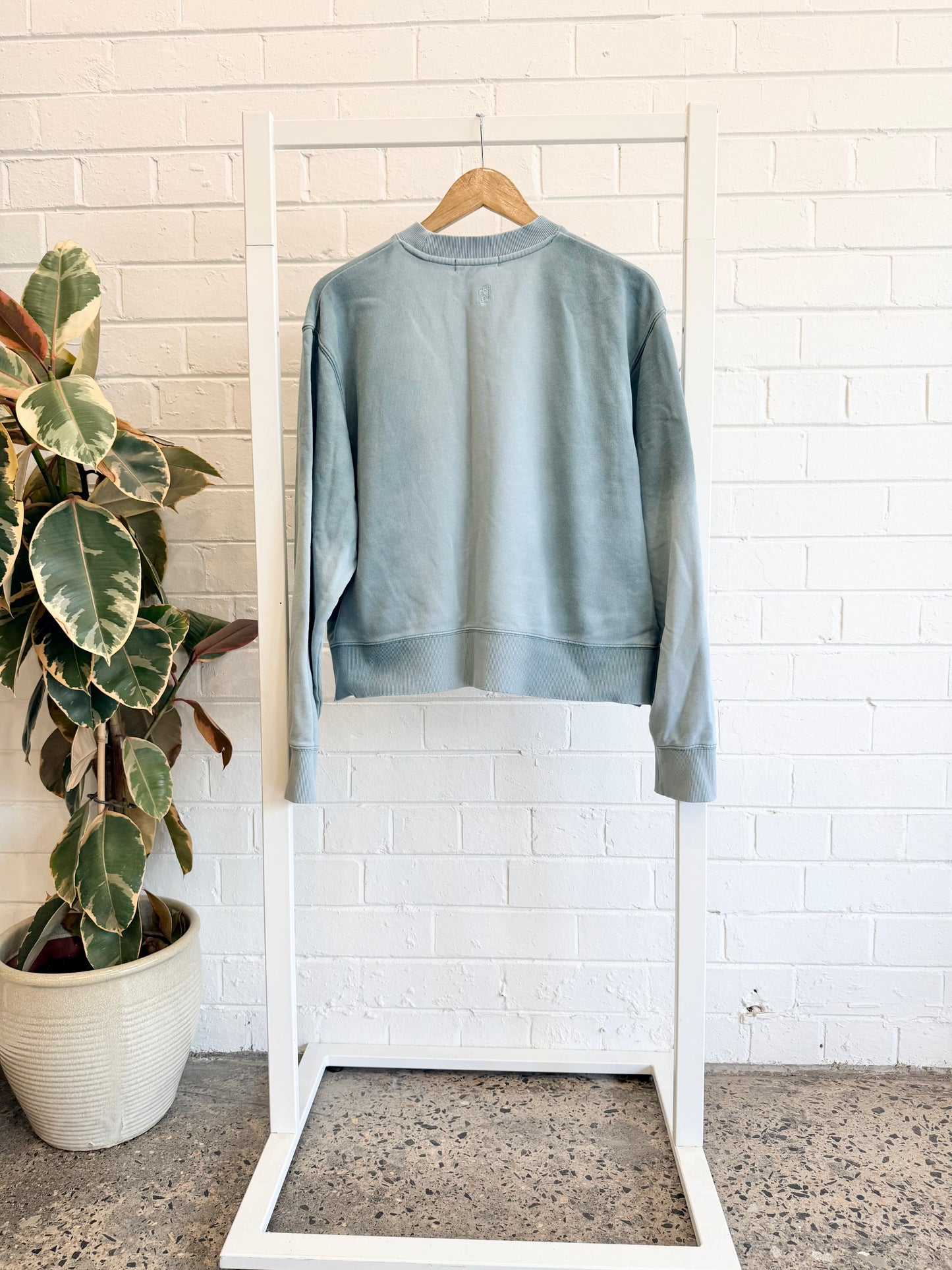 Ena Pelly Blue Remi Relaxed Jumper - Size 12