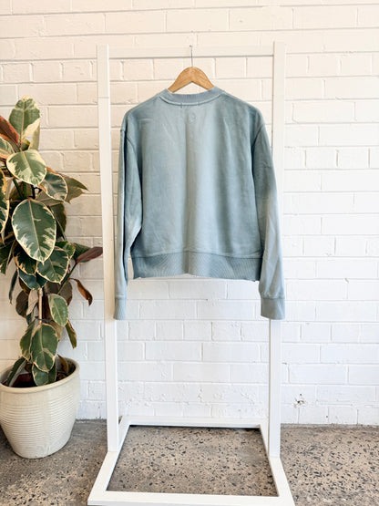 Ena Pelly Blue Remi Relaxed Jumper - Size 12
