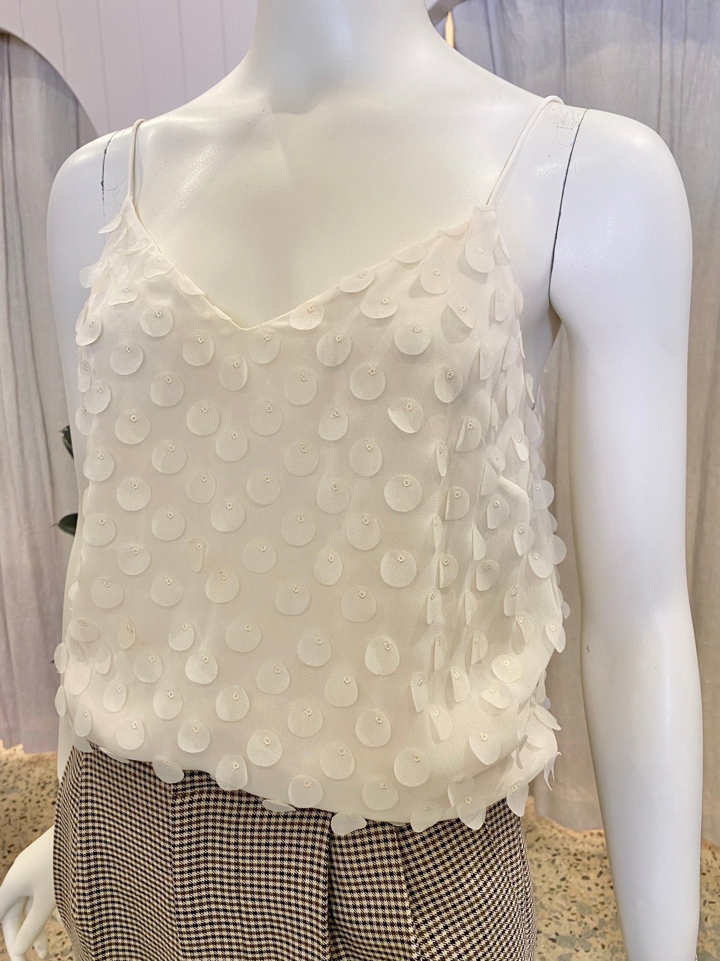 Zimmermann Wild Botanica Textured Cami - Size 0 (8)