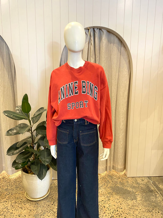 Anine Bing 'Jaci' Sweater in Red - Size XS (6-10)