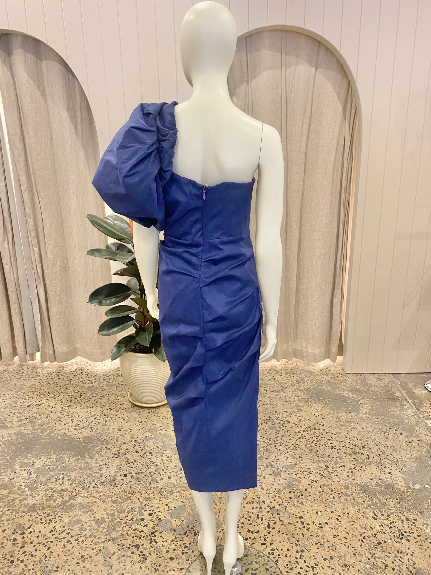 Rachel Gilbert Navy Kat Gown - Size 3/12