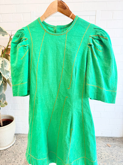 The Story of Us Green Mini Dress - Size 8
