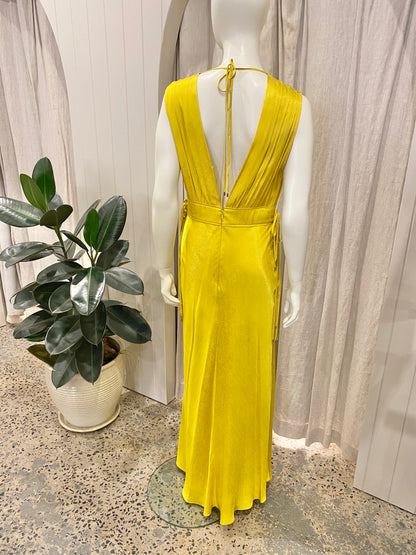 Sass and Bide Yellow Paradise Feeling Maxi Dress - Size 10