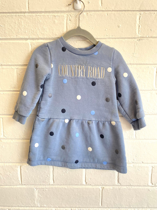 Country Road Spot Dress - Size 12-18mth