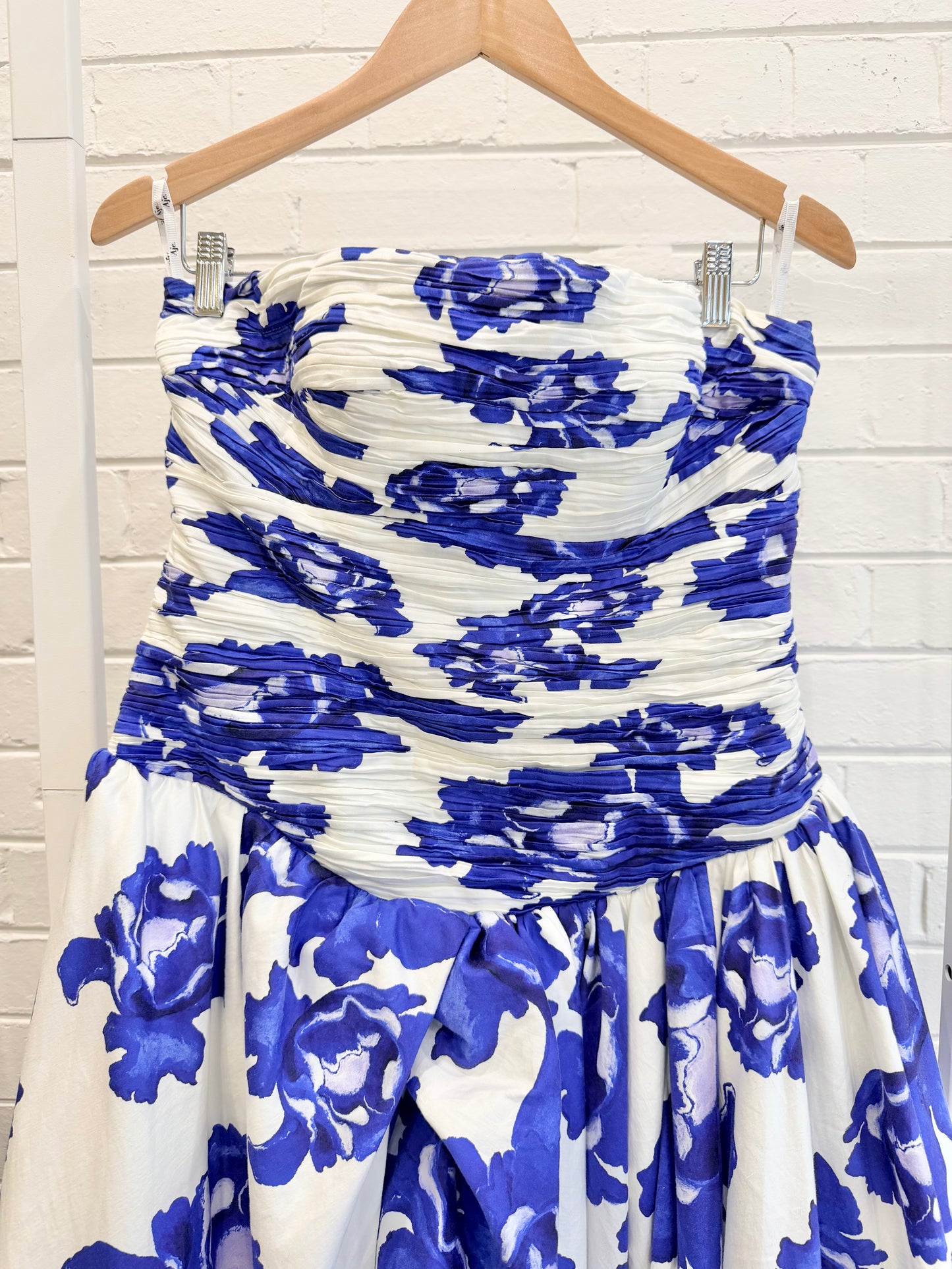 AJE 'Behold' Maxi Gown in Blue - Size 14