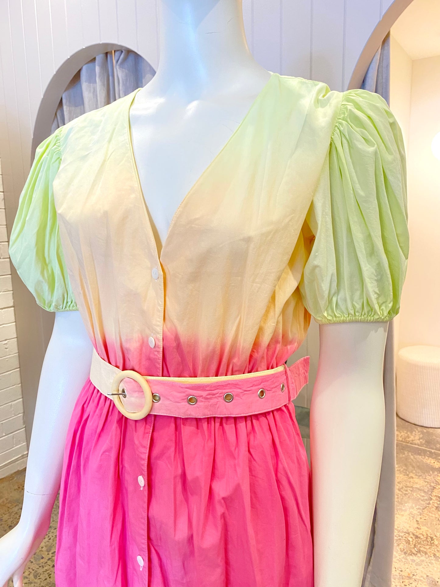 S/W/F Sunset Mini Dress - Size 10