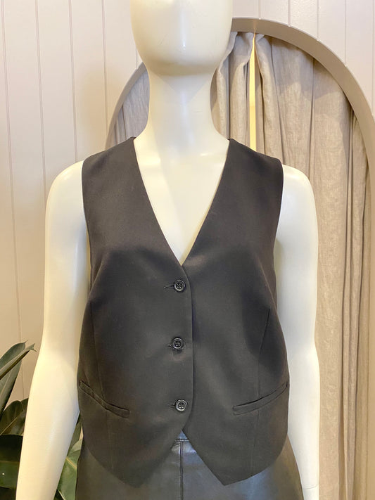 Viktoria & Woods 'Strummer' Vest in Black - Size 3 (12)