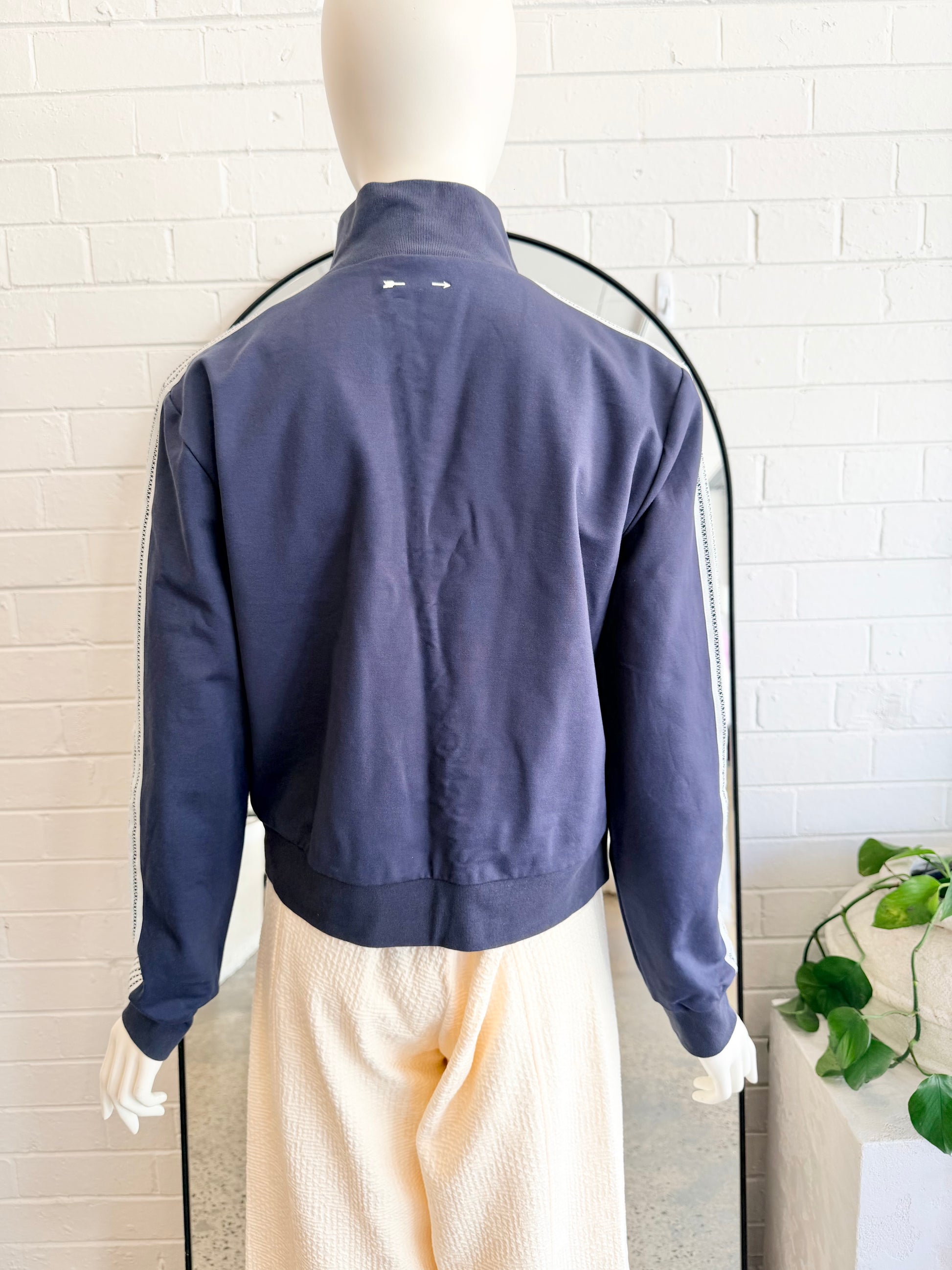 The Upside 'Margot' Jacket in Navy - Size M (10/12) - Pre-Loved Geelong 4