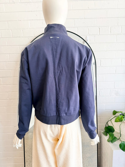 The Upside 'Margot' Jacket in Navy - Size M (10/12) - Pre-Loved Geelong 4
