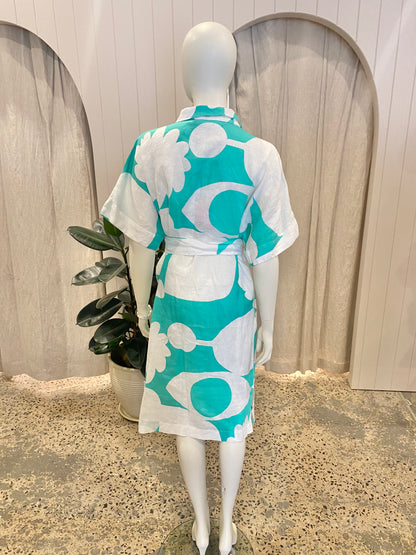 Gorman Green Banket Shirtdress - Size 14