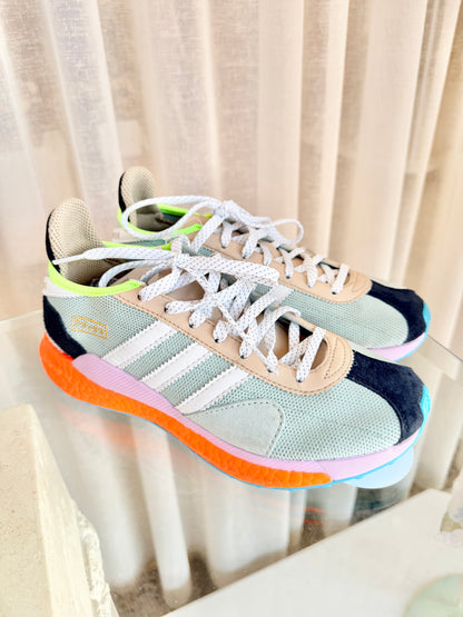 Adidas x Pharrell Williams Tokio Solar Hu Frinedship Pack Sneakers - Size Mens 6