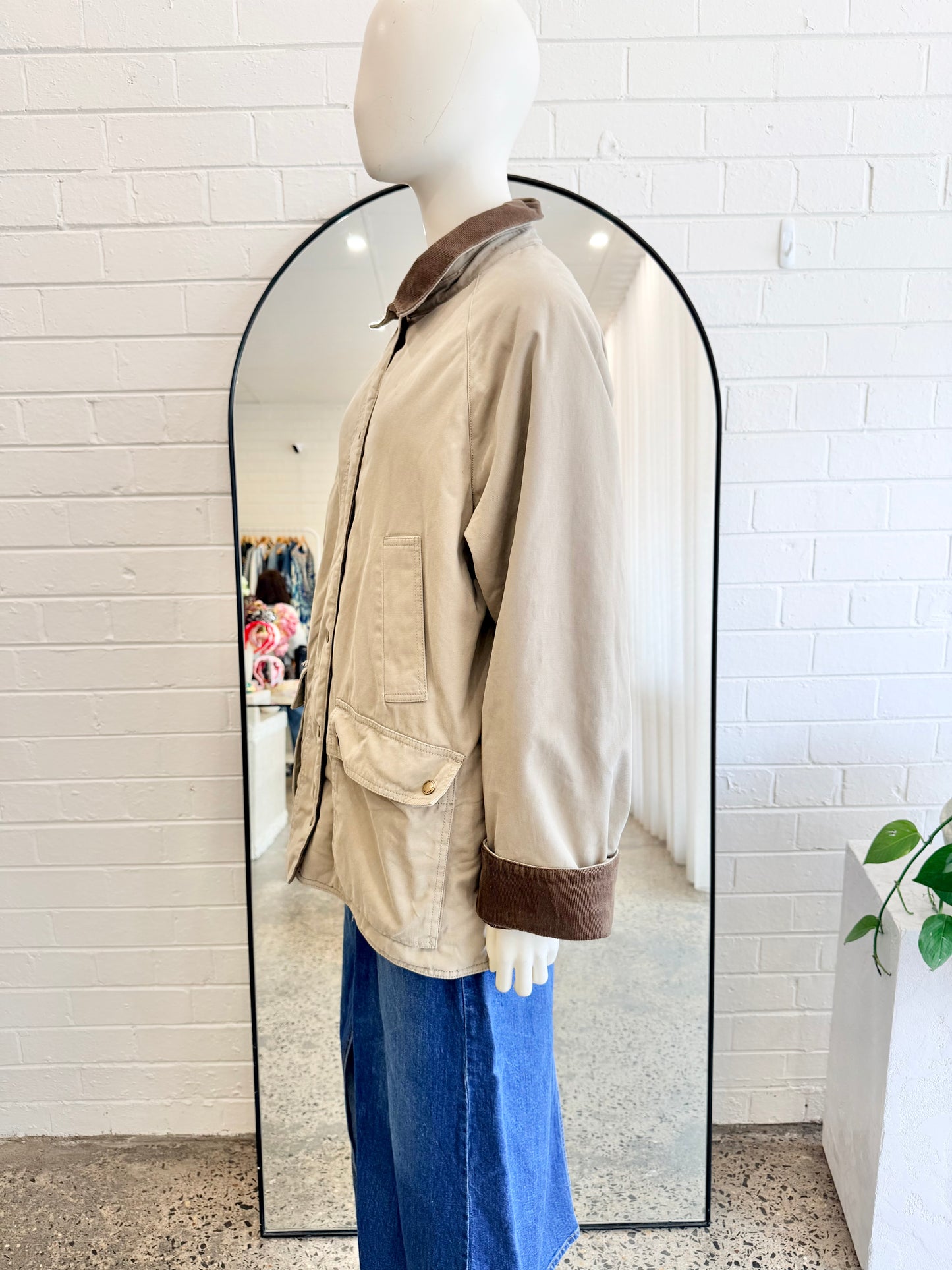 Ceres Life Ash Green Barn Jacket  - Size M (10 - 12)