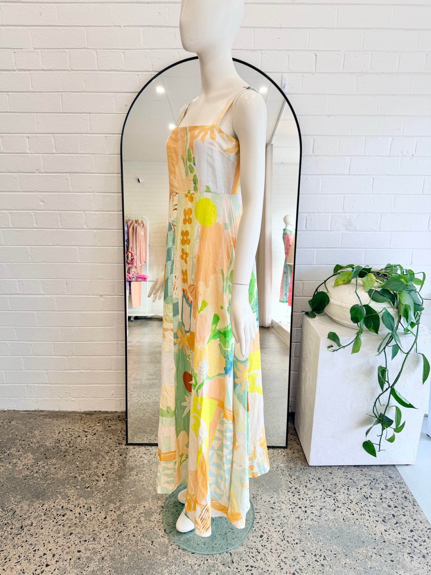 Walnut Melbourne Milan Maxi Dress - Size 10 - Pre-Loved Geelong