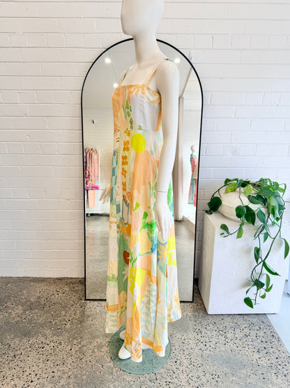 Walnut Melbourne Milan Maxi Dress - Size 10 - Pre-Loved Geelong