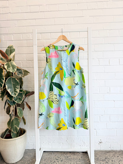 Gorman x Kaitlin Johnson 'Lush' Shift Dress - Size 12
