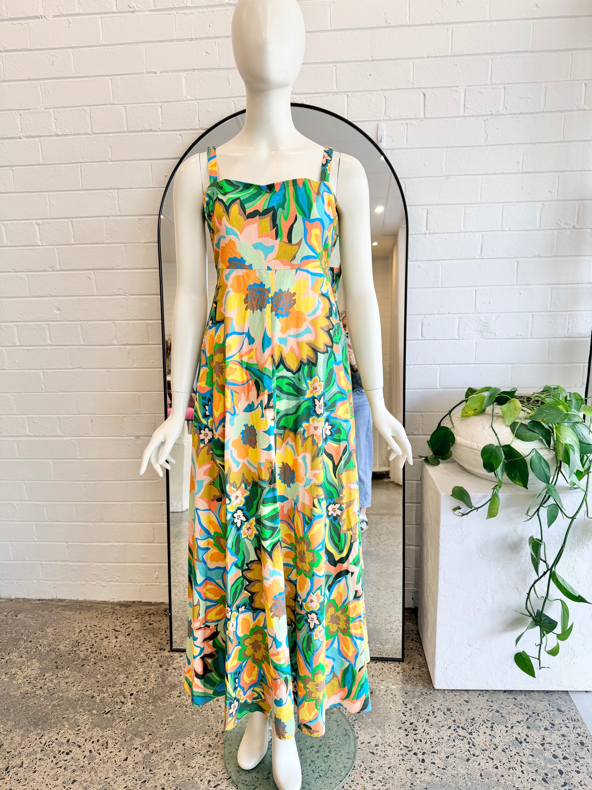 Walnut Melbourne Roma Maxi Dress - Size 10 - Pre-Loved Geelong