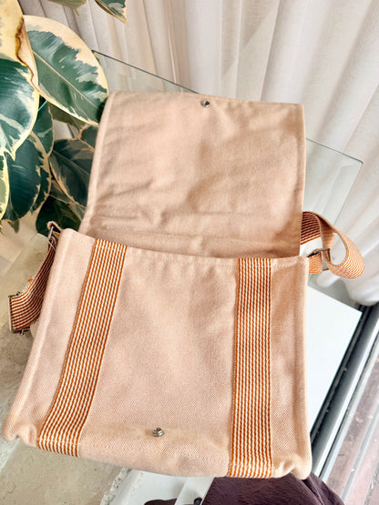 Hermes Natural Herline Messenger Bag - Size S
