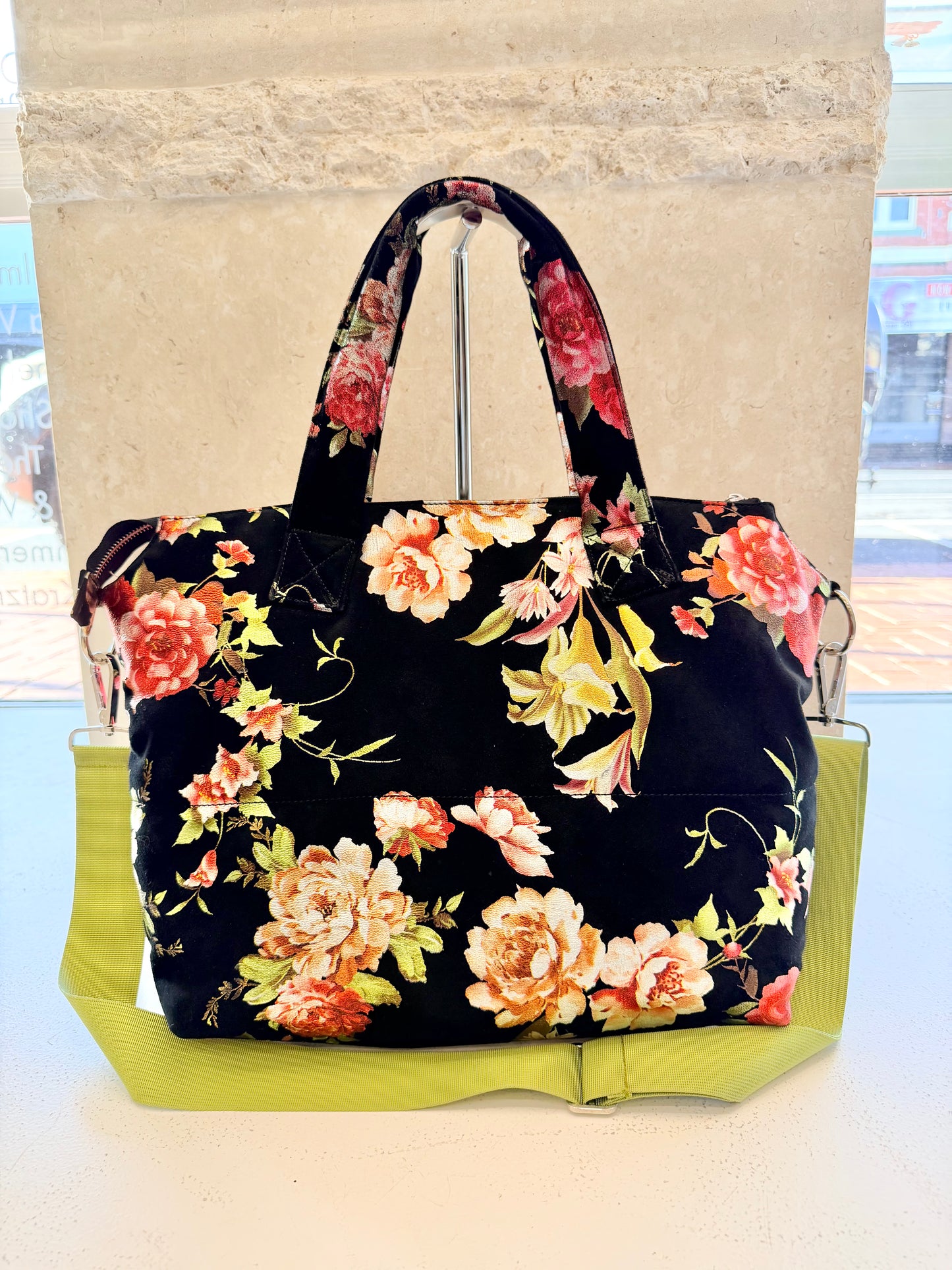 Radical Yes Maximillion Dance Tote Bag in Ode to Flowers print