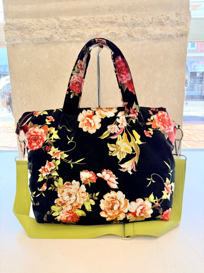 Radical Yes Maximillion Dance Tote Bag in Ode to Flowers print