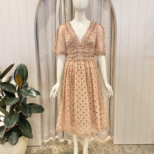 Zimmermann Winsome Tea Dress - Size 1 (8/10)
