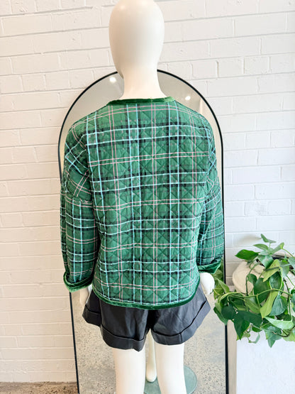 Gorman Green Bricklane Reversible Velvet Jacket - Size 6-8