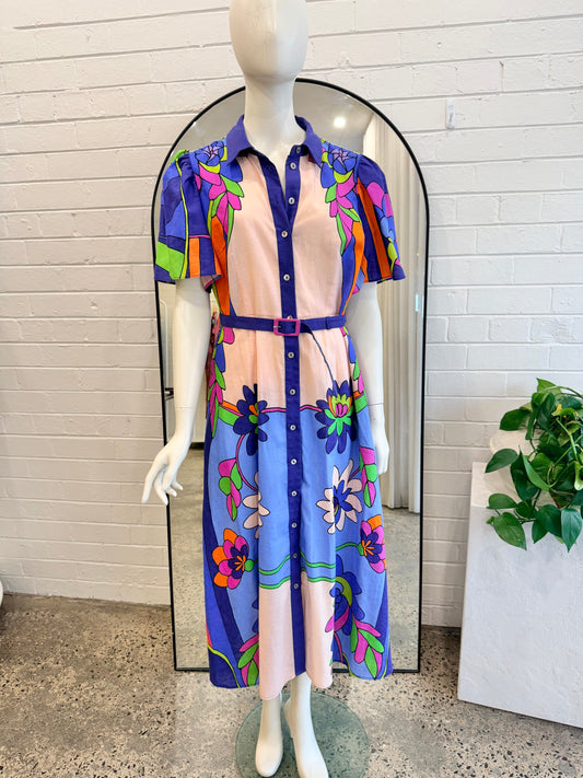 Gorman Good Fortune Shirt Dress - Size 12
