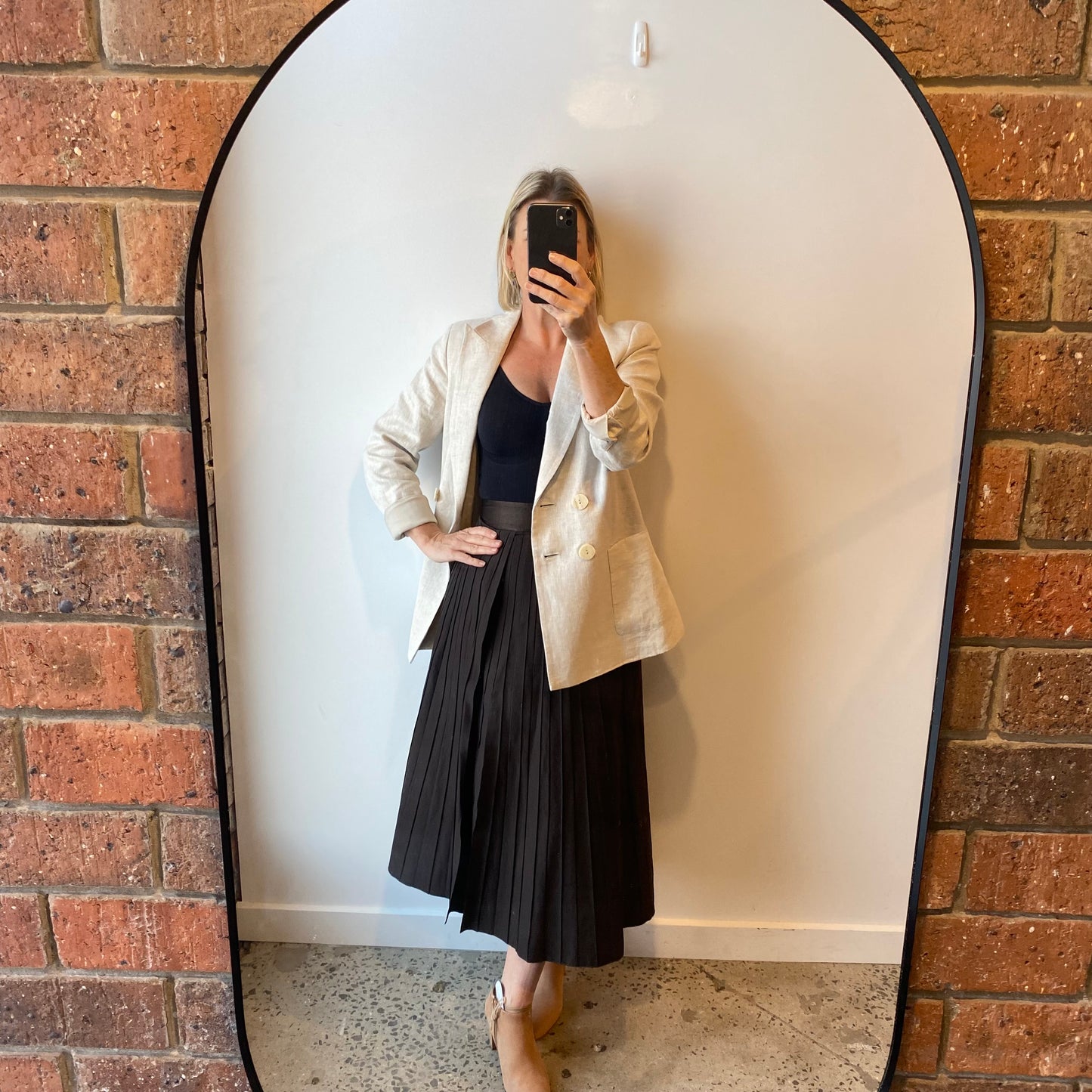 Sportscraft ‘Freya’ Linen Jacket - Size 10