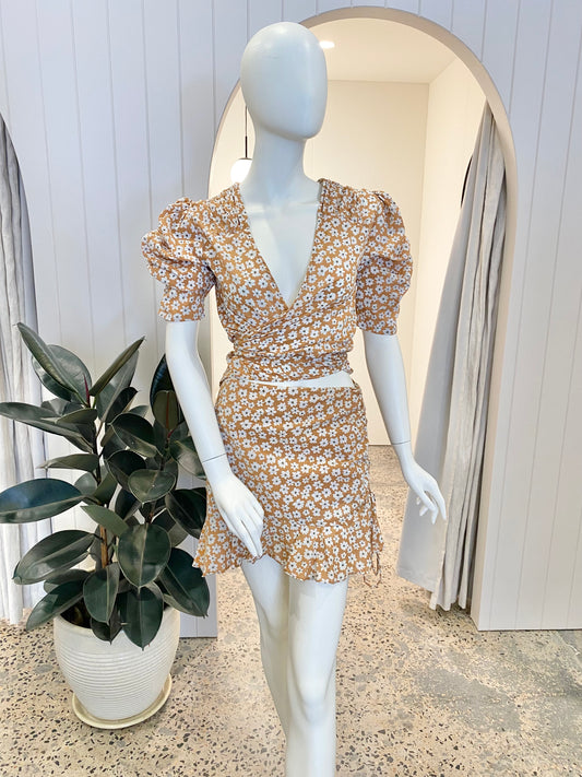 Bec and Bridge Zoe Skirt and Top Set - Size 10