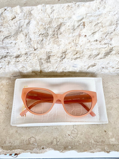 Lu Goldie Mieli Sunglasses in Watermelon