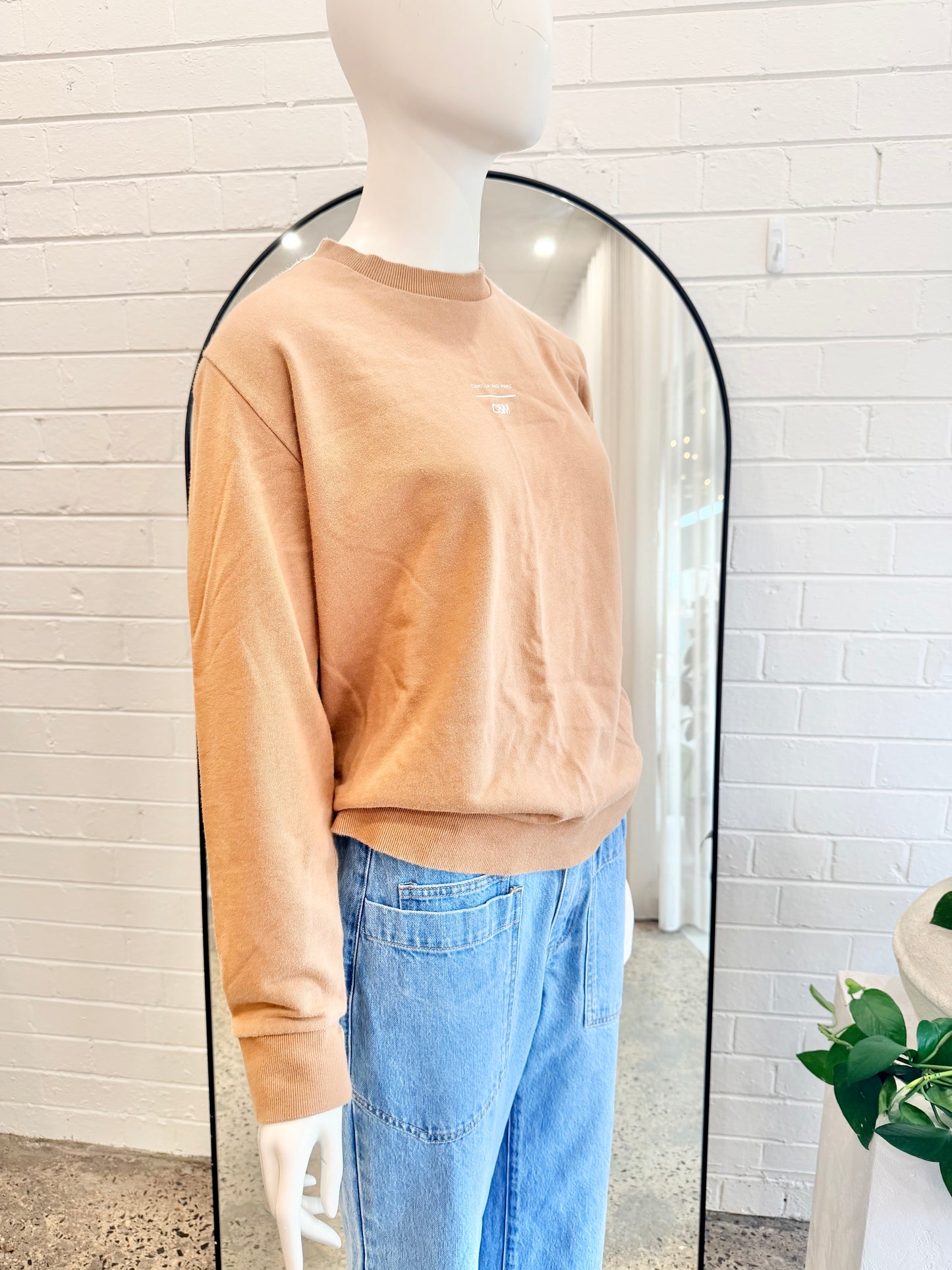 Camilla & Marc Lightweight Dunning Crew Sweater - Size 6-10