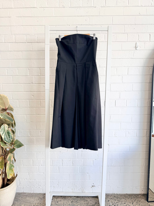 Country Road Black Strapless Jumpsuit - Size 8