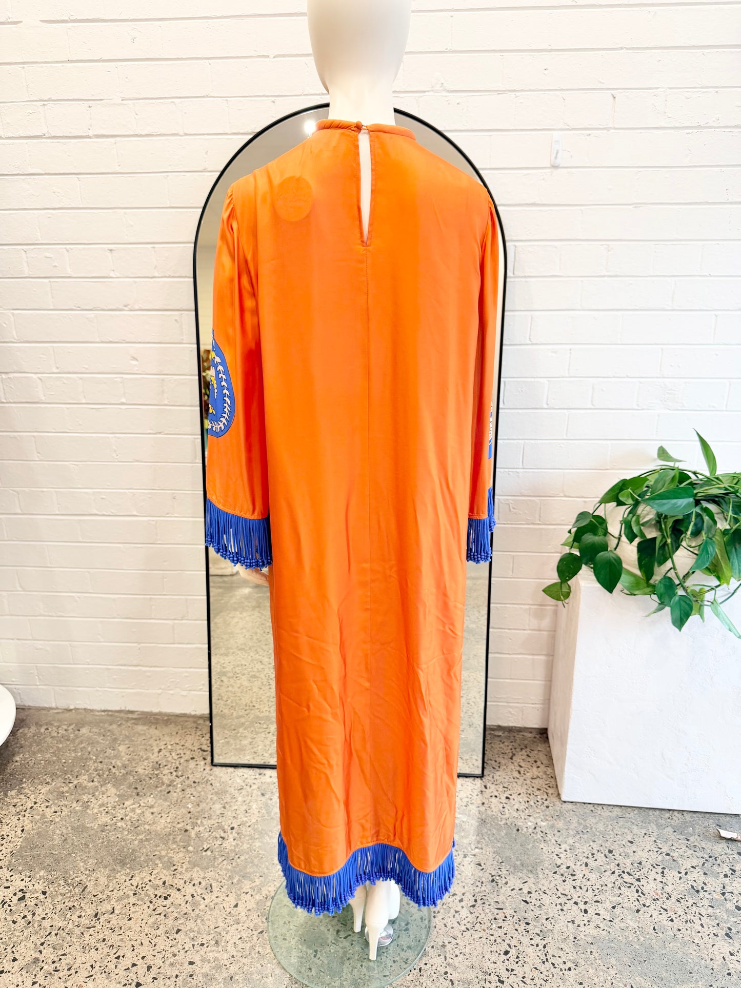 Alemais 'Luis' Silk Maxi Dress - Size 12