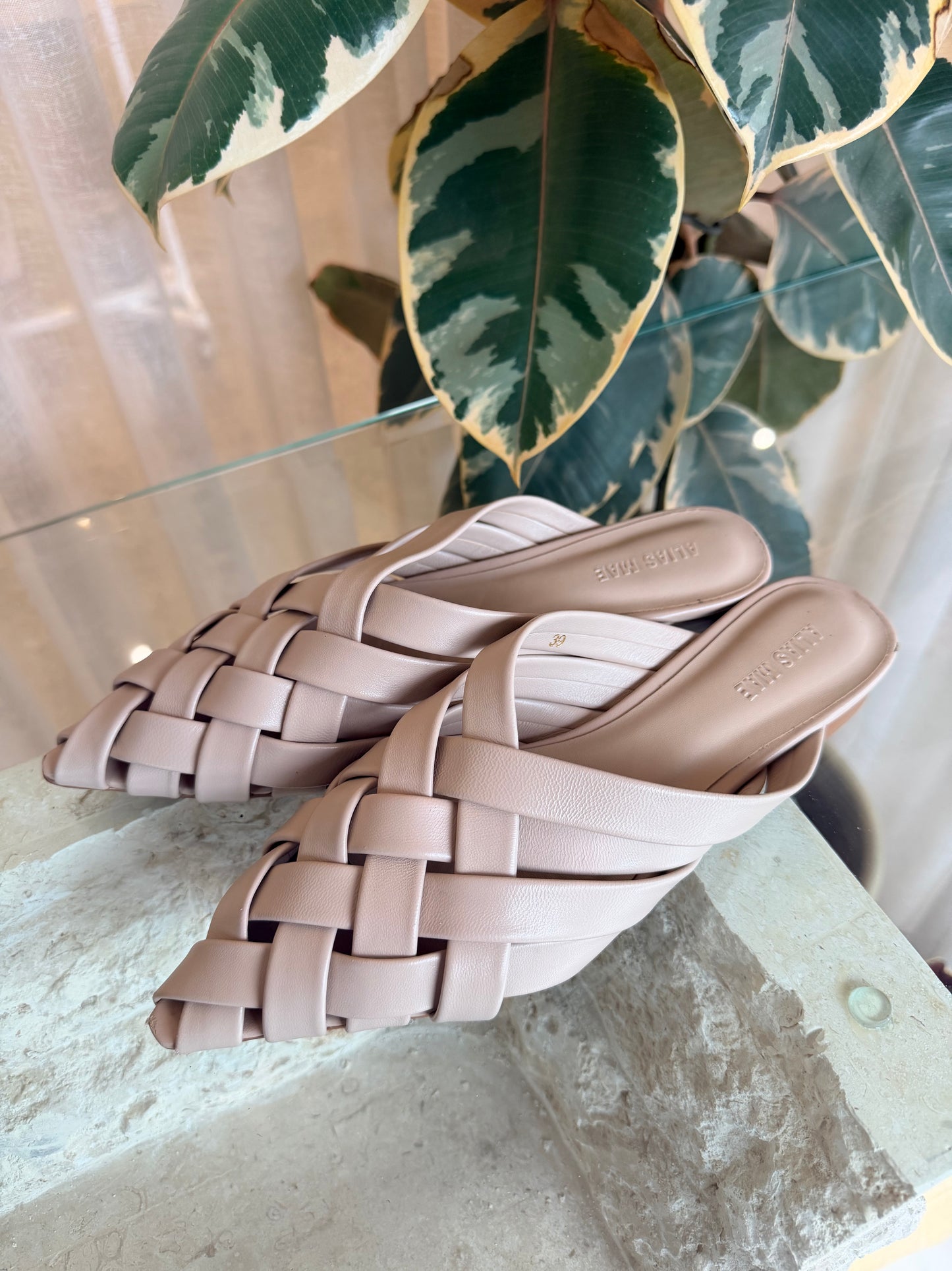 Alias Mae Cream Ciara Mules - Size 39