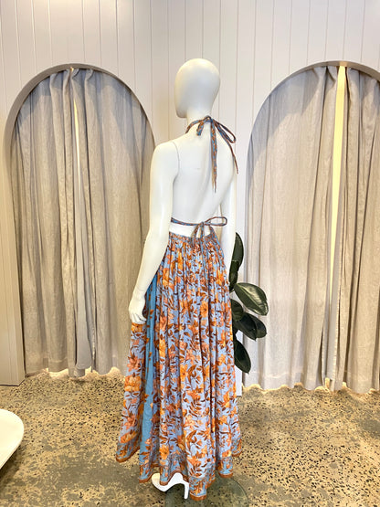 Kate Ford Blue Bell Azalea High Neck Gown BNWT - Size 2 (10-12)