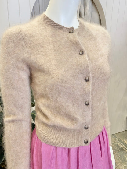 Naked Camel Cashmere Cardigan - Size XS/S (6-8)