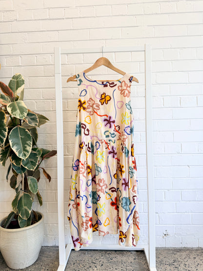Gorman 'Flower bomb' print dress - Size 10