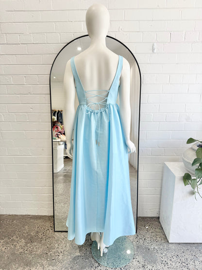 Acler Light Blue Redin Maxi Dress - Size 12