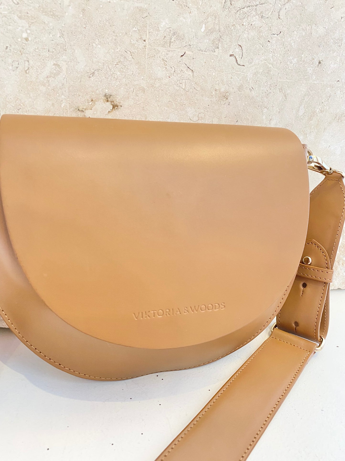Viktoria & Woods Jude Cross Body Bag in Tan
