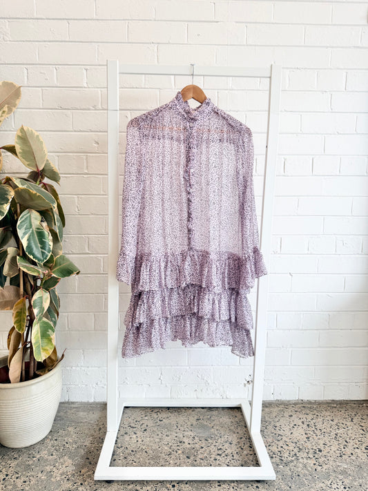 Zadig and Voltaire Rebbie Goa Dress - Size M (10 - 12)