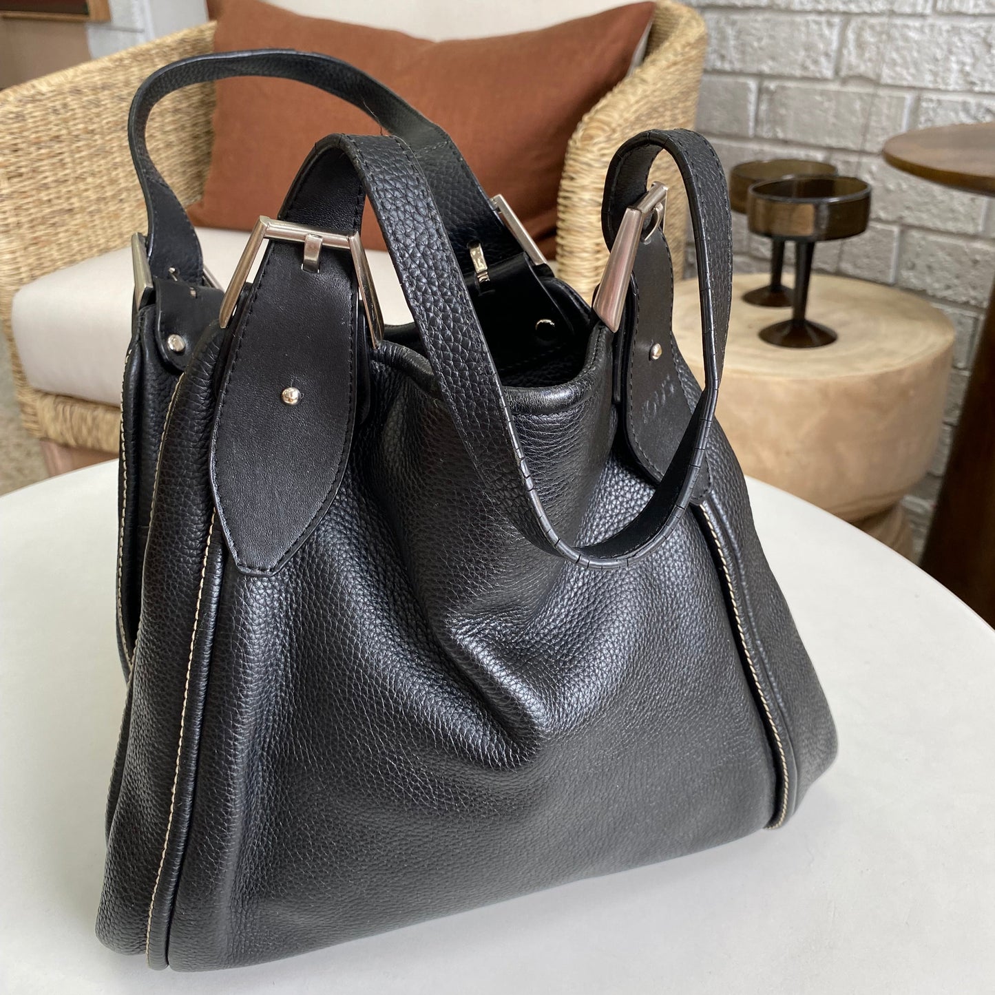 TOD’S Black Bucket Bag