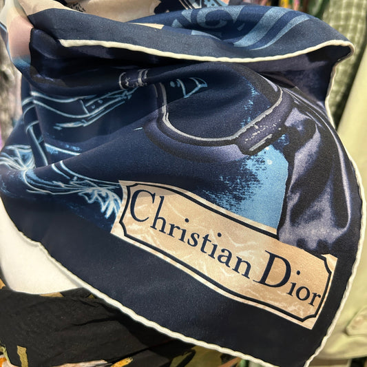 Christian Dior - Silk handkerchief (84cm x 84cm)