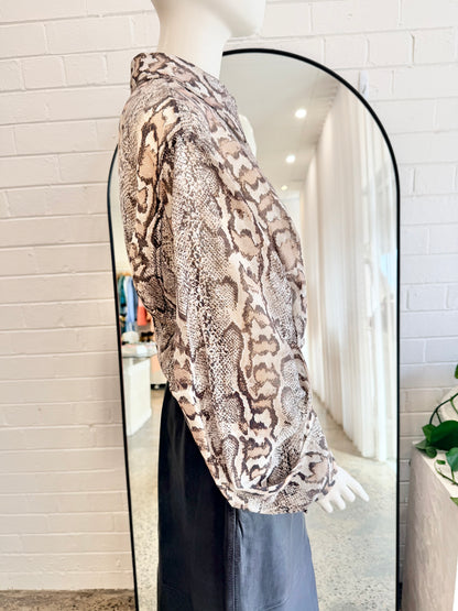 Aje Savana Murphie Shirt - Size 12 - Pre-Loved Geelong