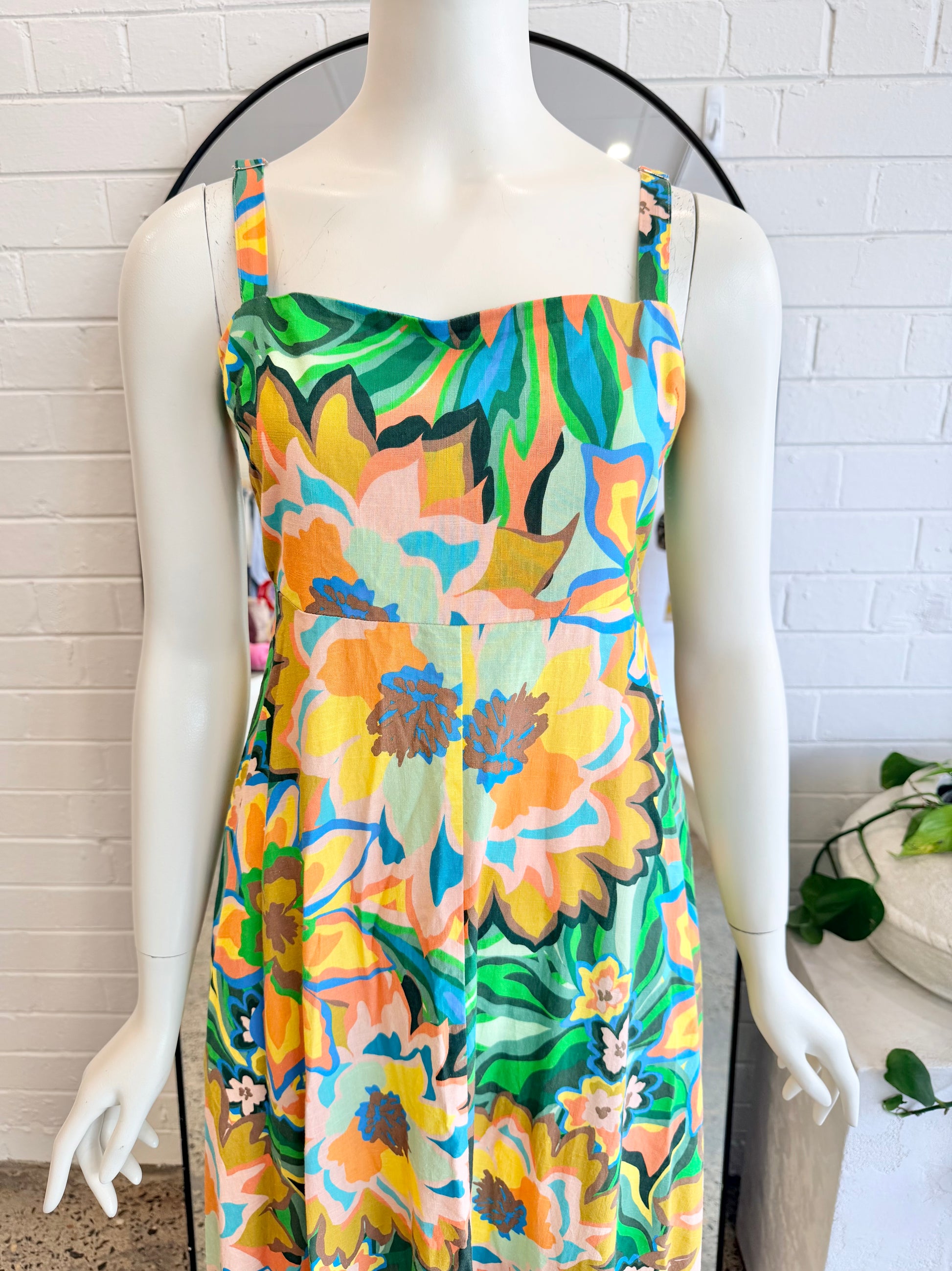 Walnut Melbourne Roma Maxi Dress - Size 10 - Pre-Loved Geelong