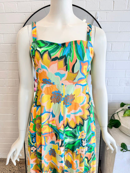 Walnut Melbourne Roma Maxi Dress - Size 10 - Pre-Loved Geelong