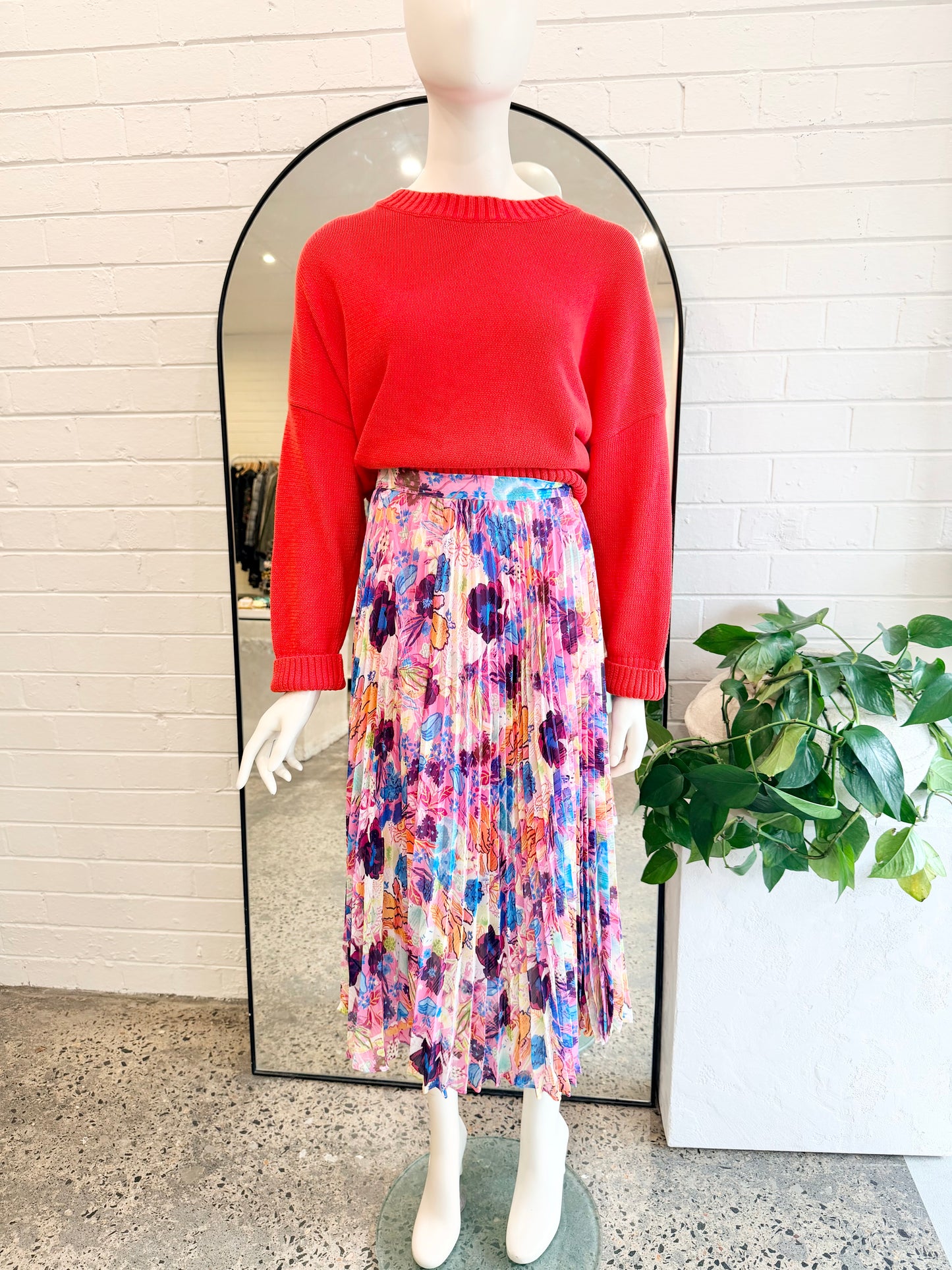 Gorman Floral Rosa Midi Skirt - Size 10