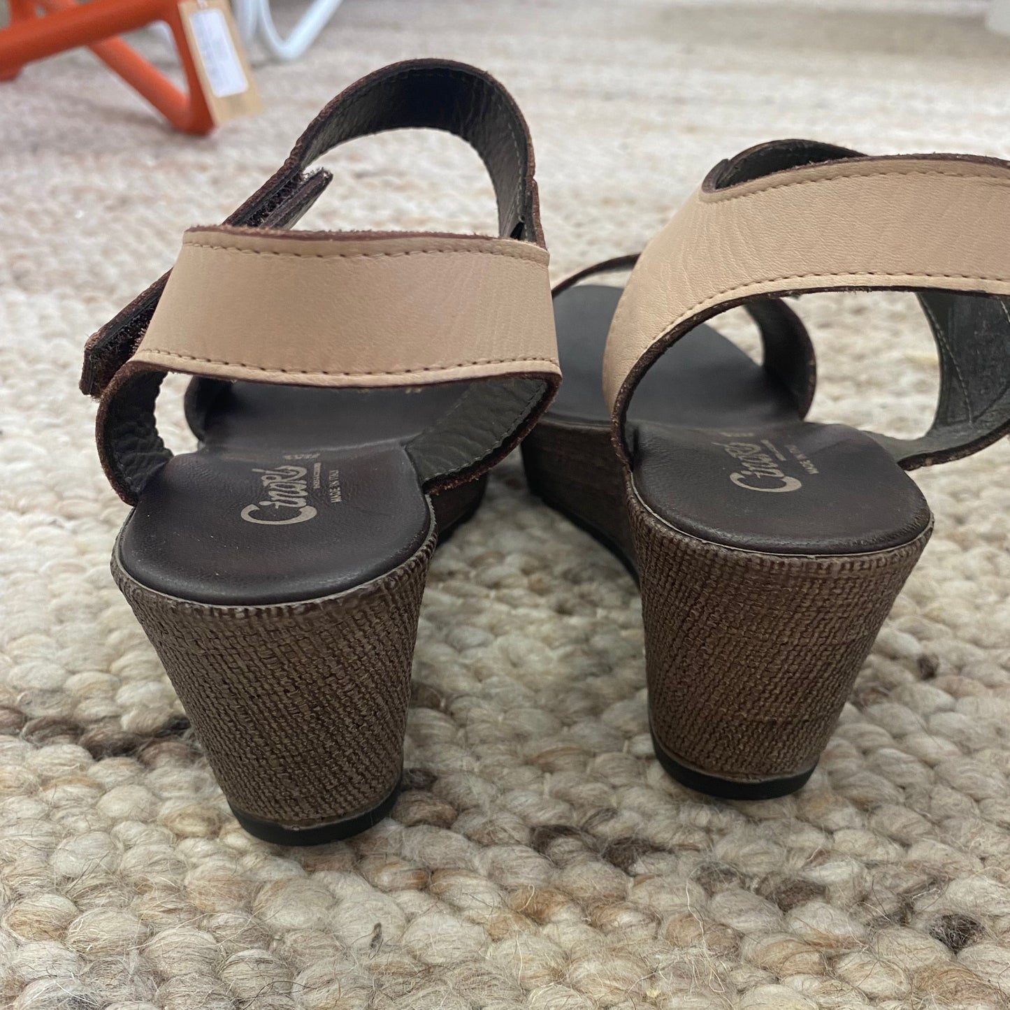 Cinori Brown Wedges - Size 38