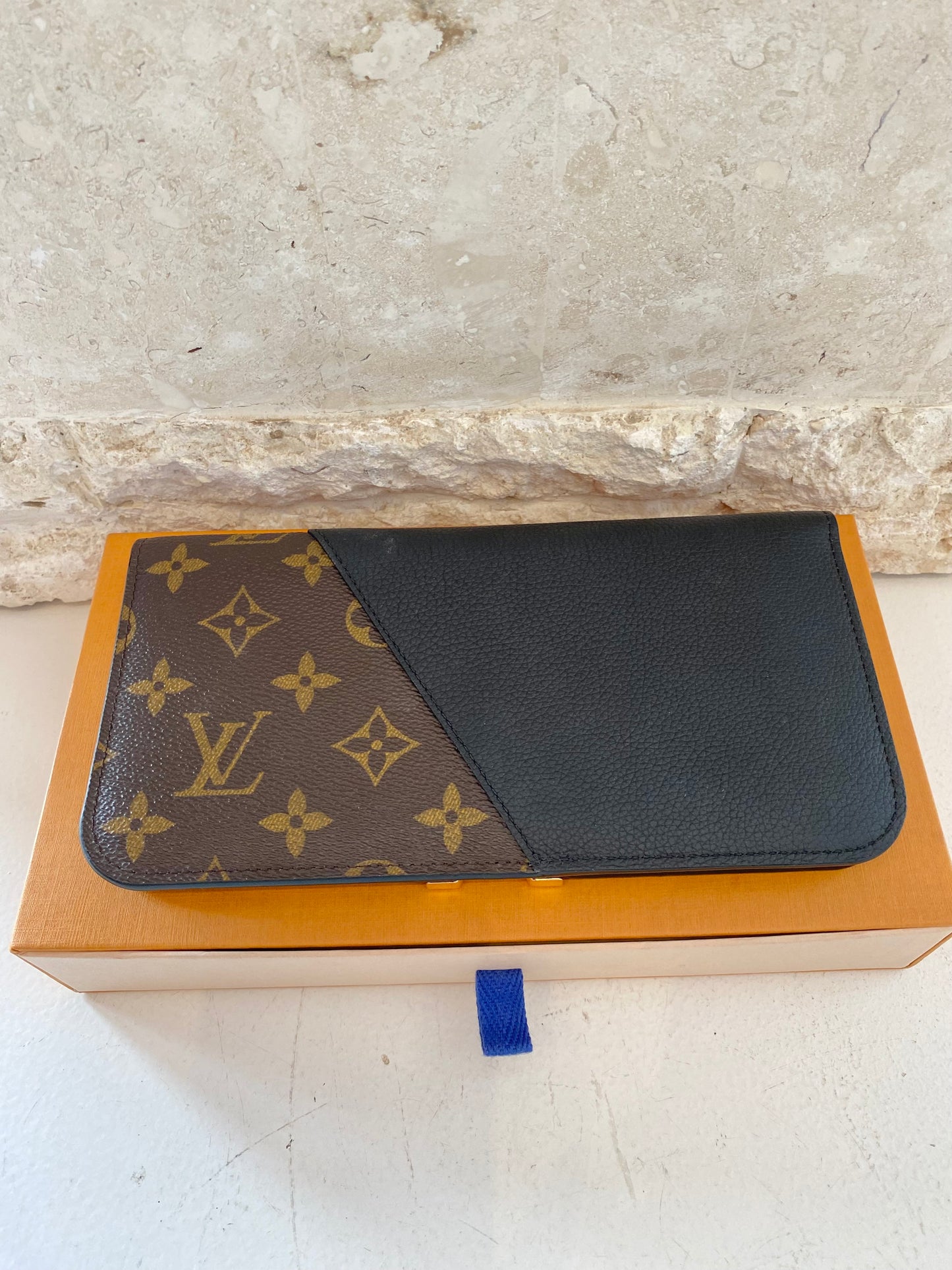 Louis Vuitton Black Kimono Wallet