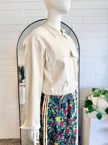 Allessandra Pebble Franklin Top/Jacket - Size S (8 - 10)