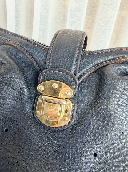 Louis Vuitton Black Monogram Mahina Shoulder Bag